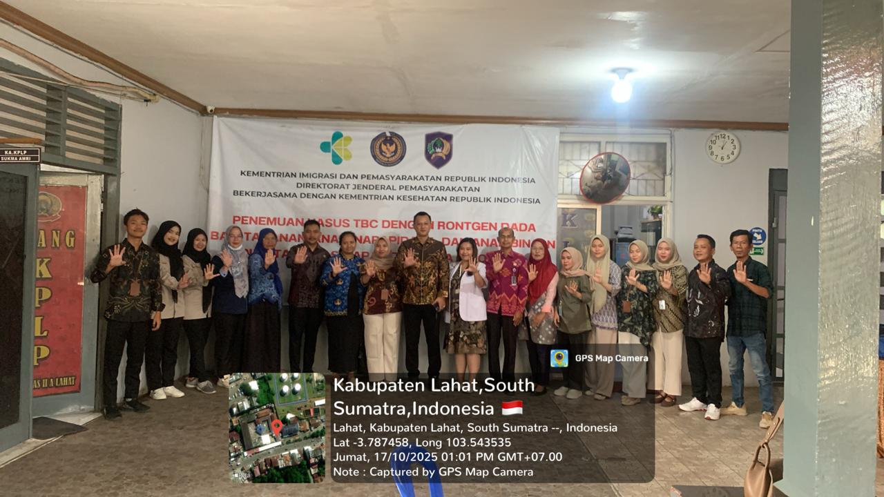 PEMERIKSAAN PENYAKIT TBC KEPADA WARGA BINAAN